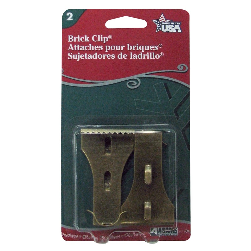 Adams 2.75 in. Brick Clips 2 pk
