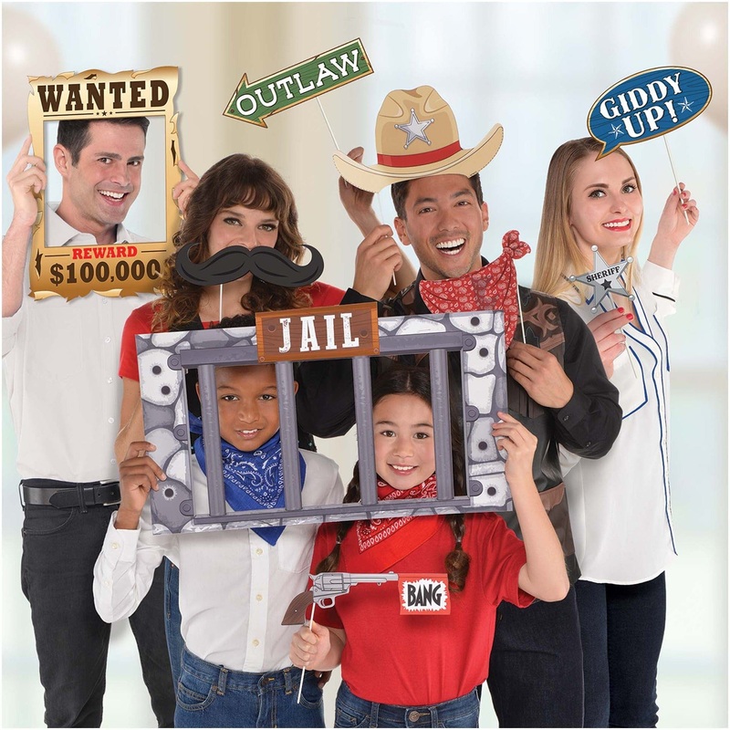 Western Jumbo Photo Prop Kit