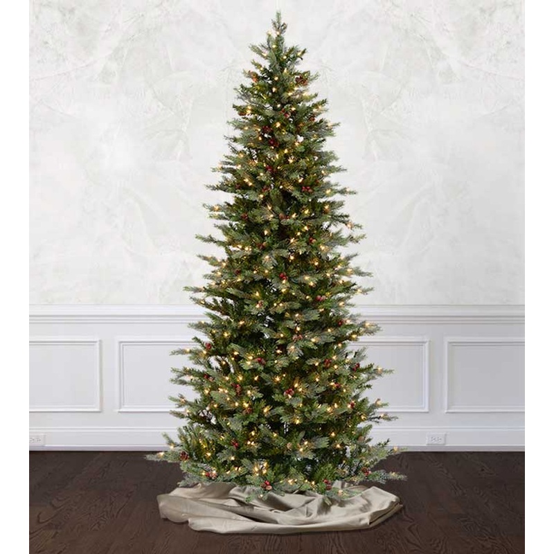 9′ Slim Santa Fe Tree – ColorChange LED