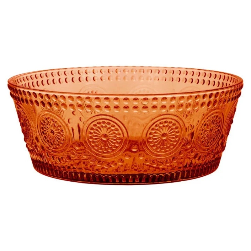 Umber Codi Glass Serving Bowls 4.75″