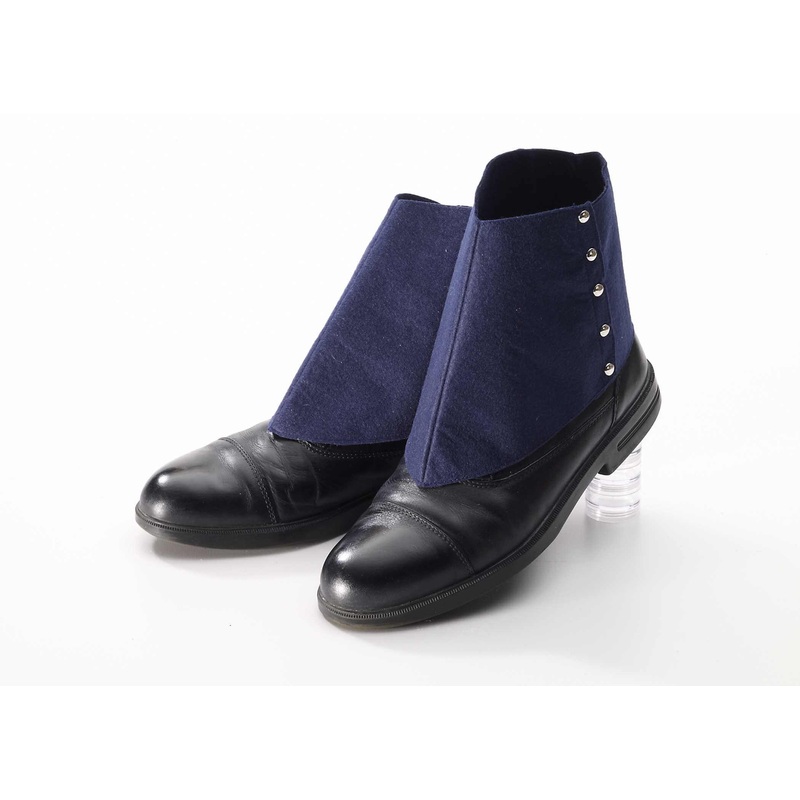 20’s Spats-Navy Blue