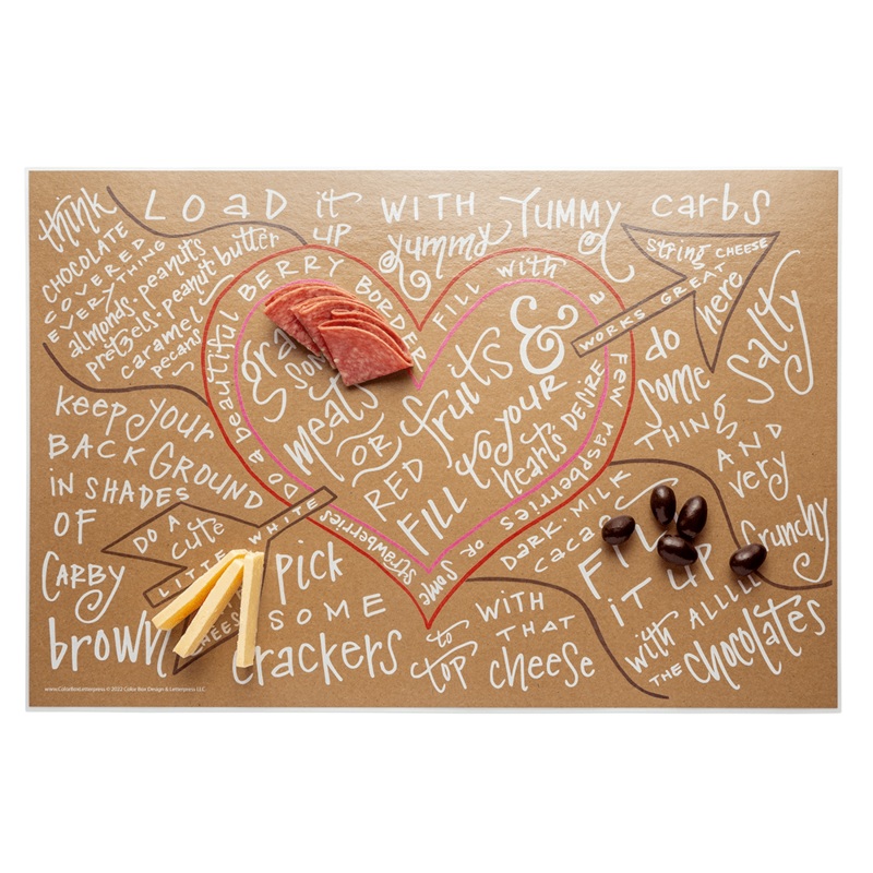 Charcuterie Cheat Sheet – Heart