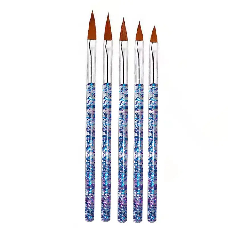 5 Piece Acrylic Quill Brush Set