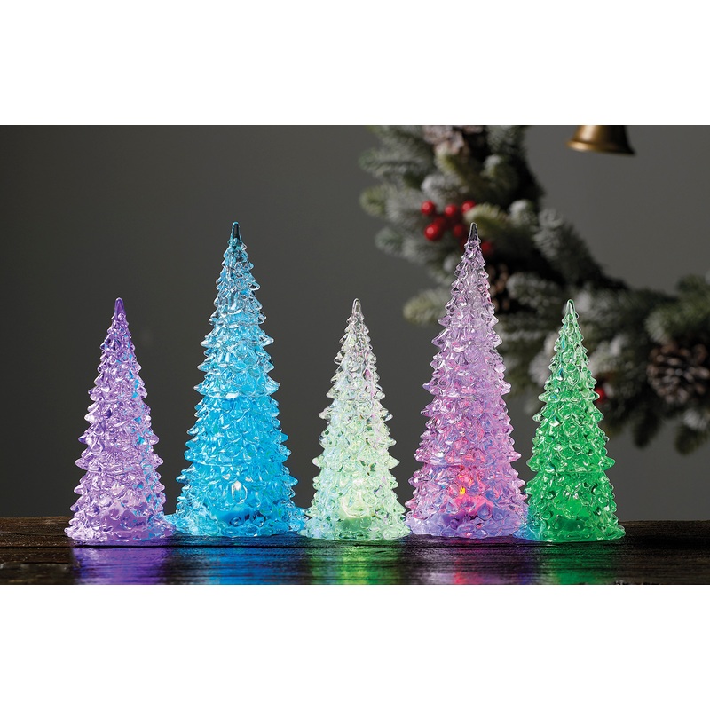 5PC Set Lighted Trees – Multi Color