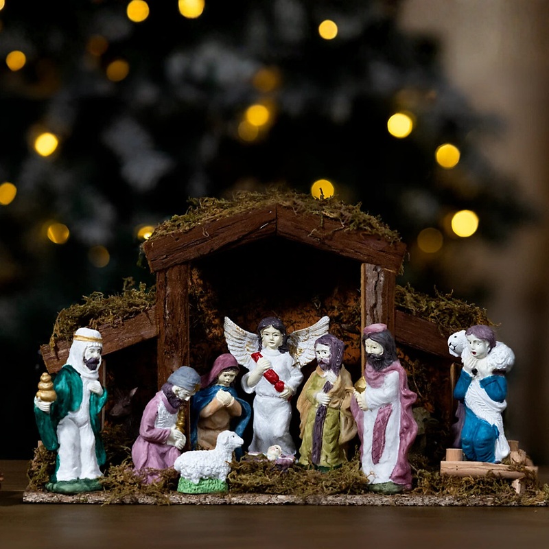 Christmas Nativity Ornament Set