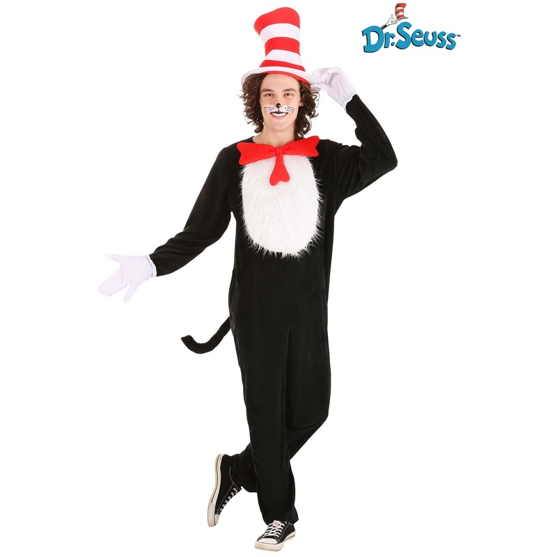 Dr. Seuss Cat in the Hat Adult Costume
