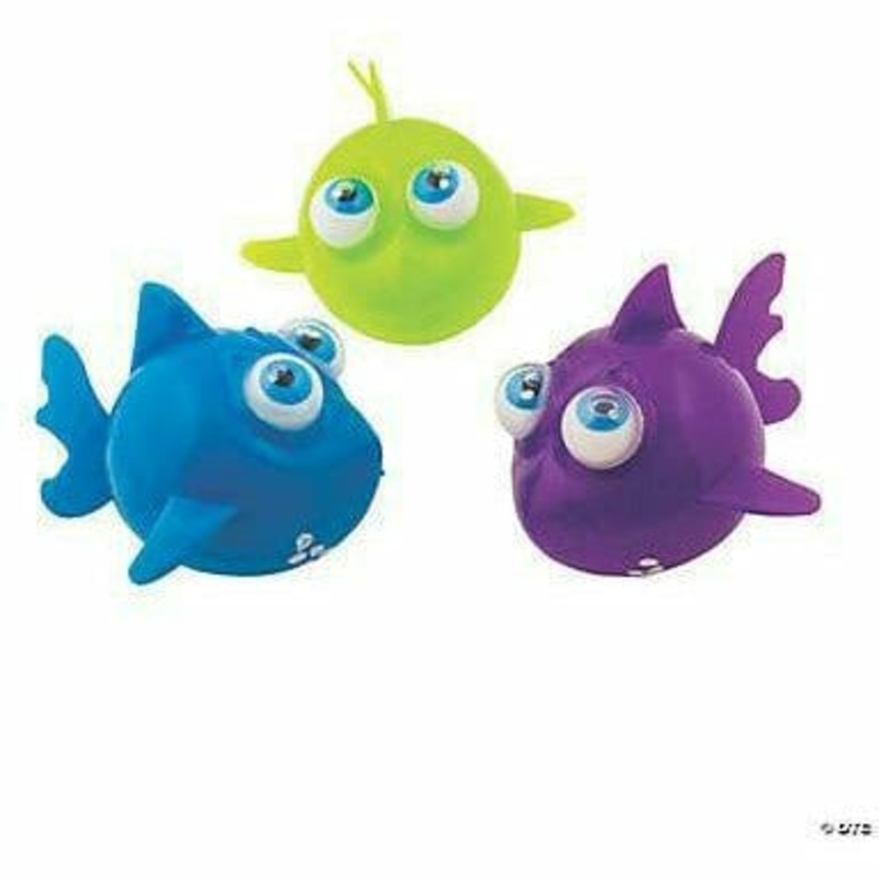Wiggle Eye Fish Water Bead Squeeze Toys