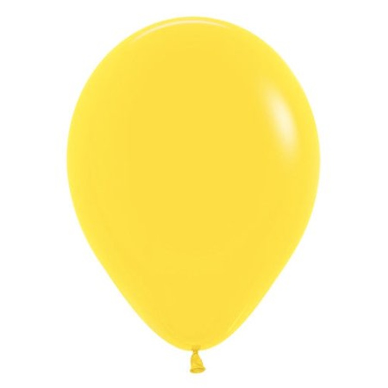 11 Inch Sempertex Fashion Yellow Latex Balloons (100 Pack) – Party Supplies Decorations