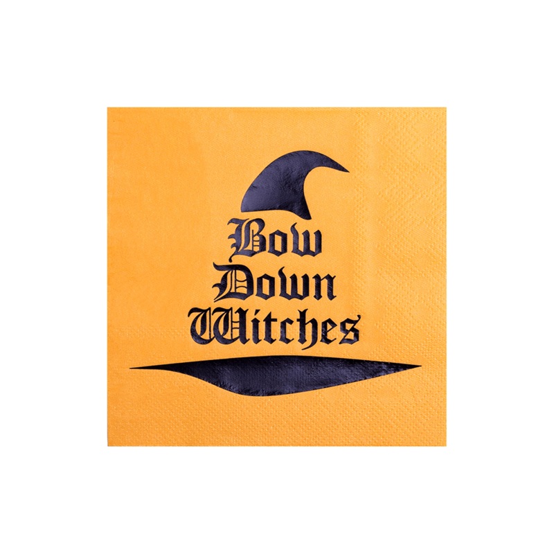 “Bow Down Witches” Cocktail Napkins
