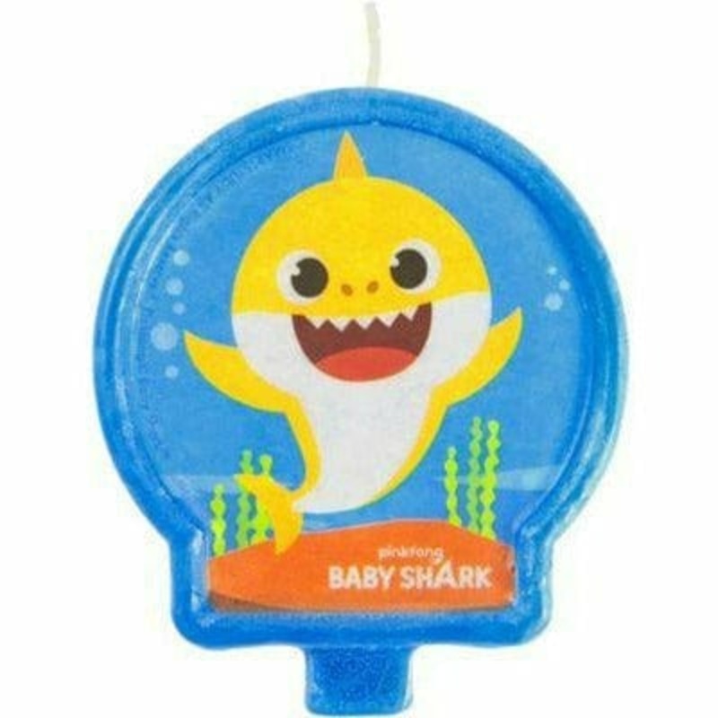 Baby Shark Birthday Candle