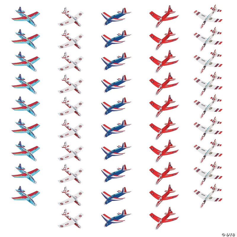 Airplanes from Around the World Foam Gliders