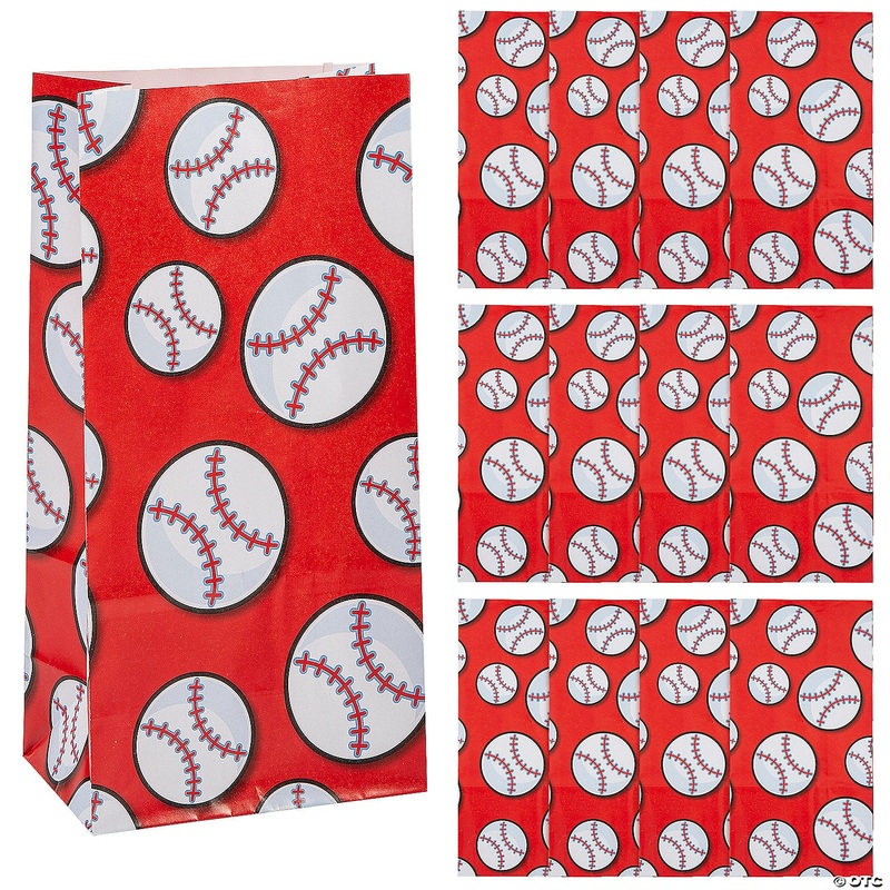 Baseball Treat Bags