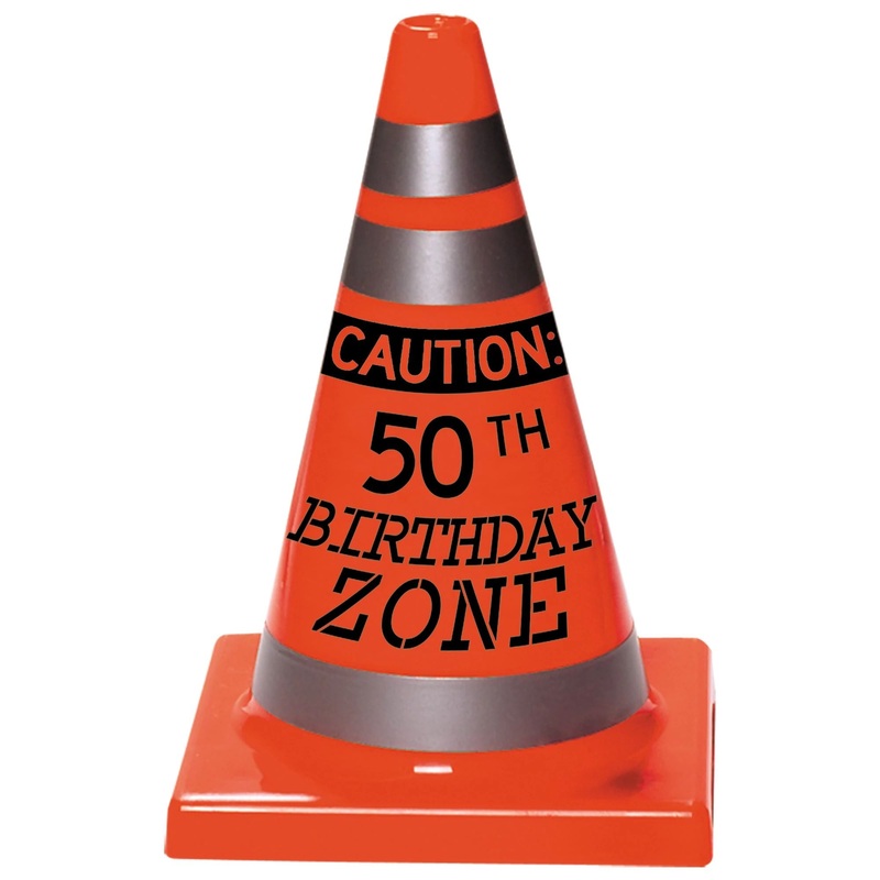 50th Birthday Cone