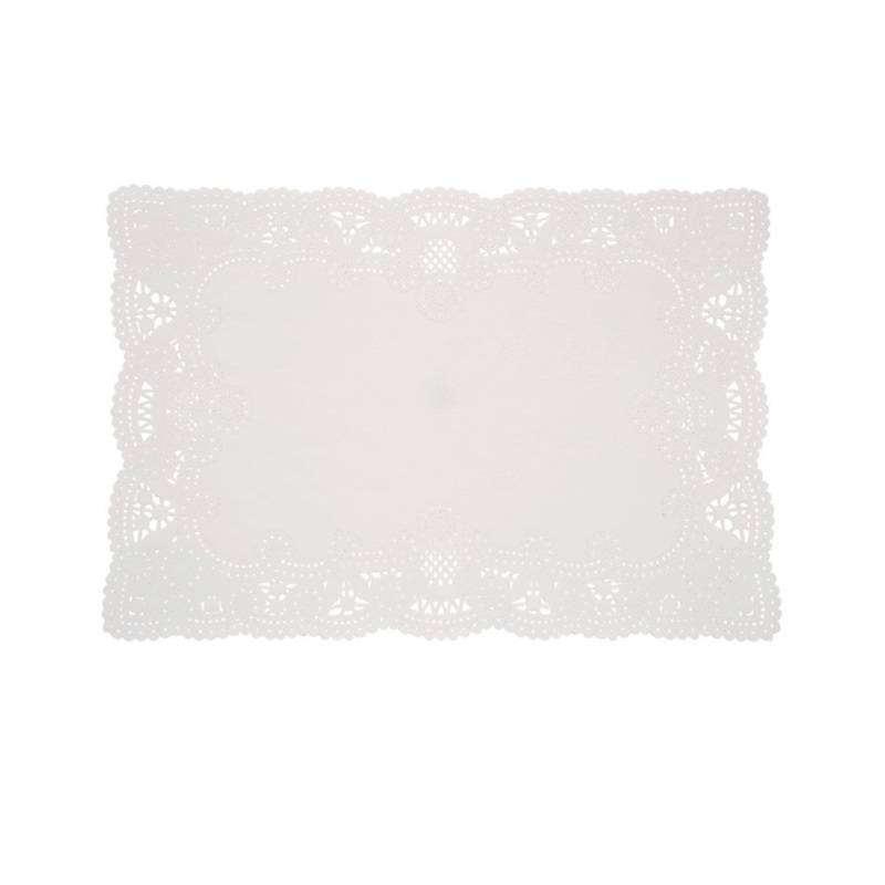 White Placemat Doilies 8ct