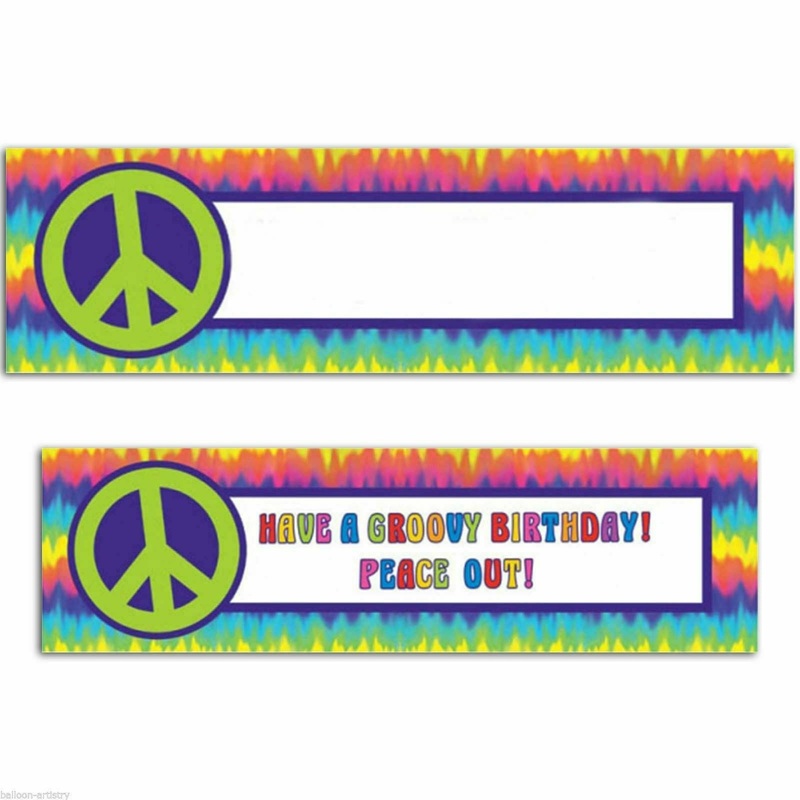 60’S PERSONALIZE BANNER