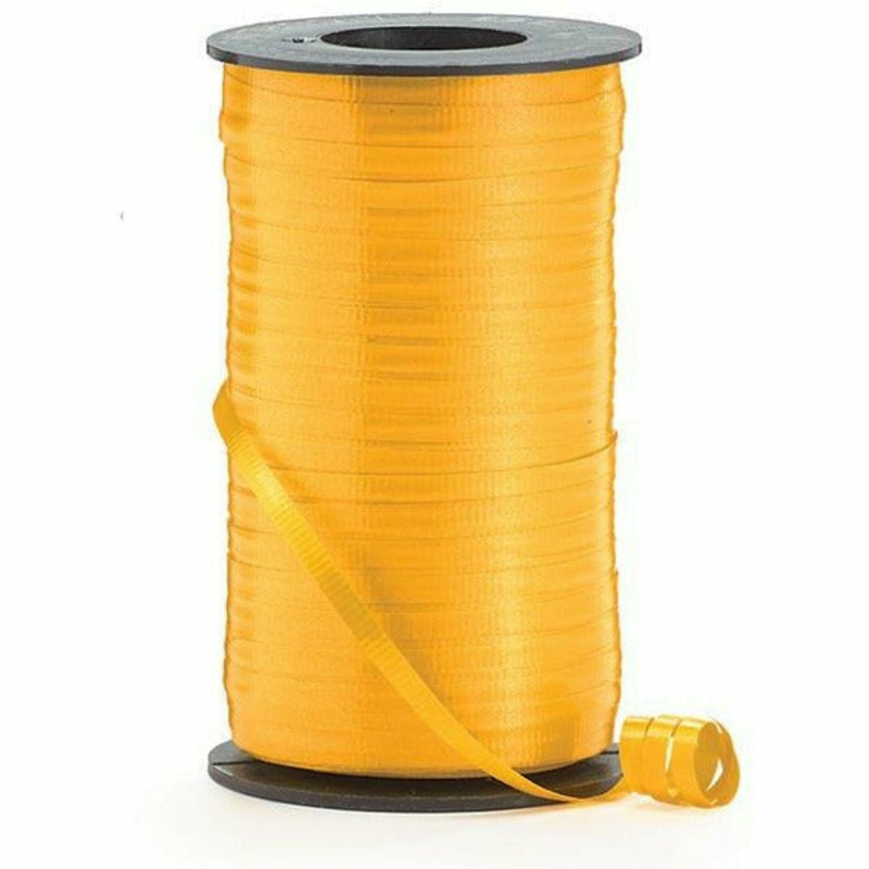 3/16″ SUNSHINE YELLOW CURLING RIBBON