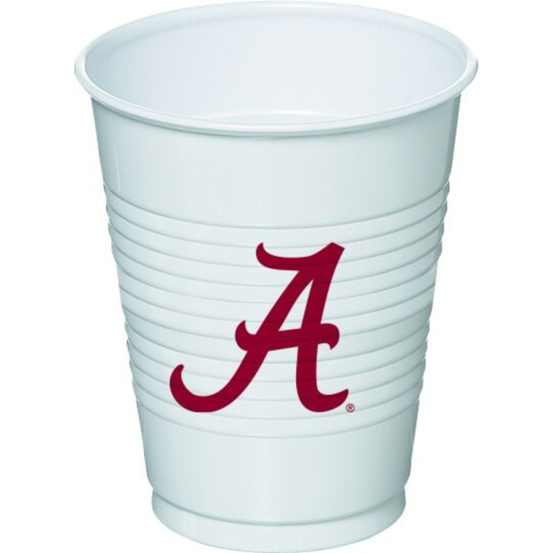 University of Alabama – 16 oz plastic cup 8ct
