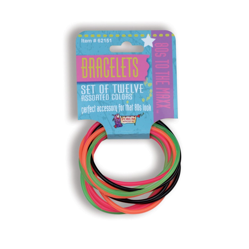 80S 12 PIECE BRACELET SET