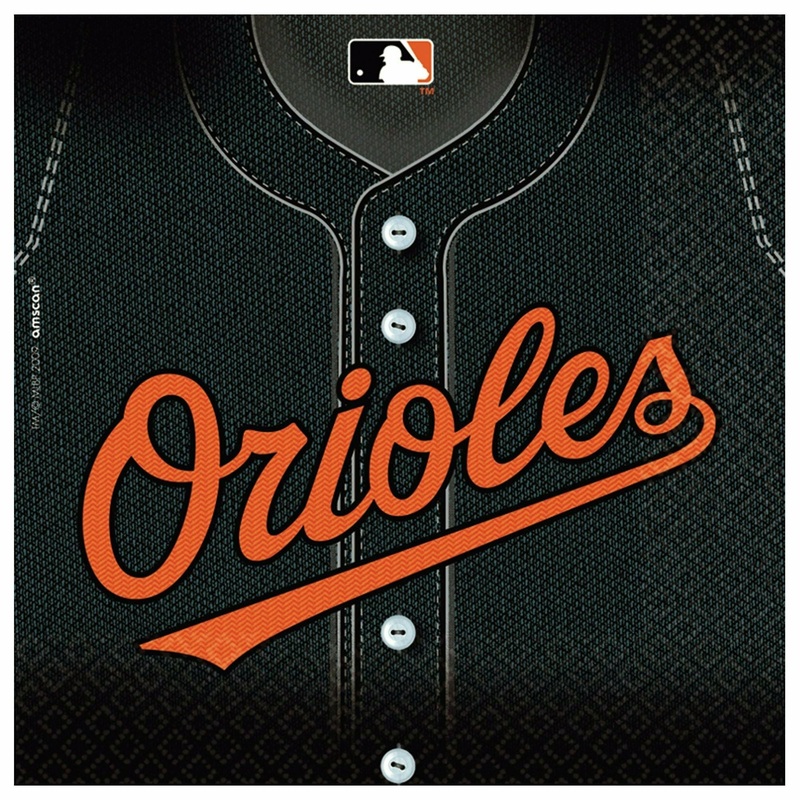 Baltimore Orioles Luncheon Napkins