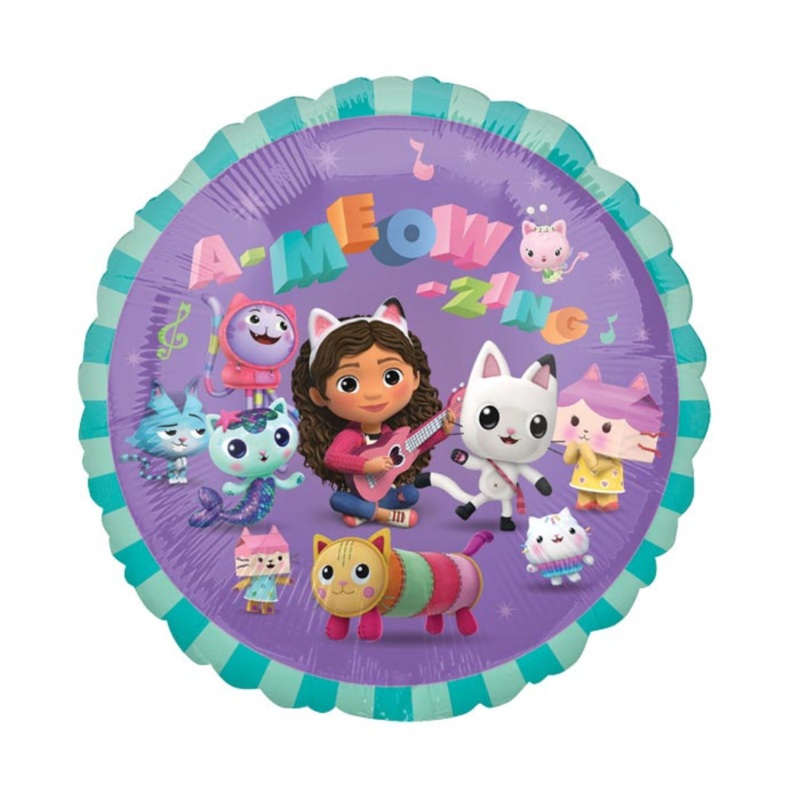 130 17″PKG GABBY’S DOLLHOUSE BALLOON
