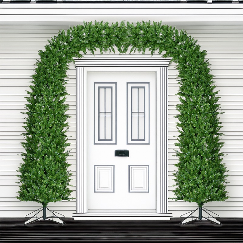 8′ Arch Tree – Clear LED