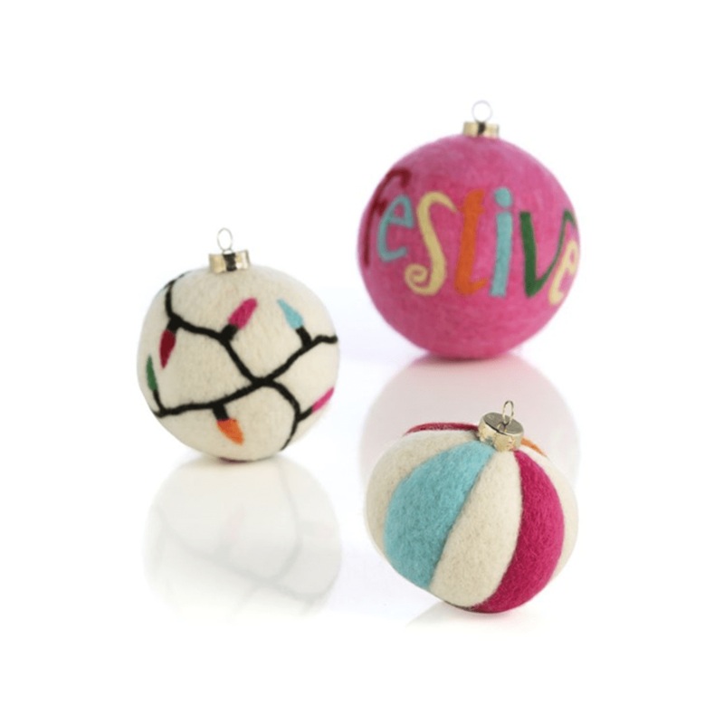 “Festive” Ornament Set