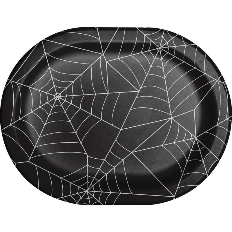 96 pc Bulk Halloween Oval Platter