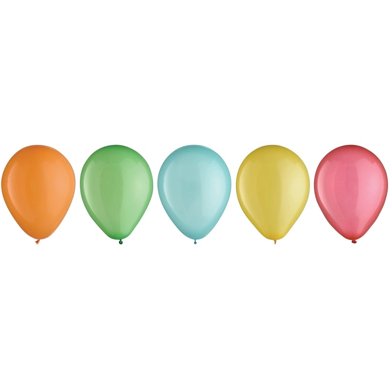 11″ Latex Balloon Assortment – Sherbert
