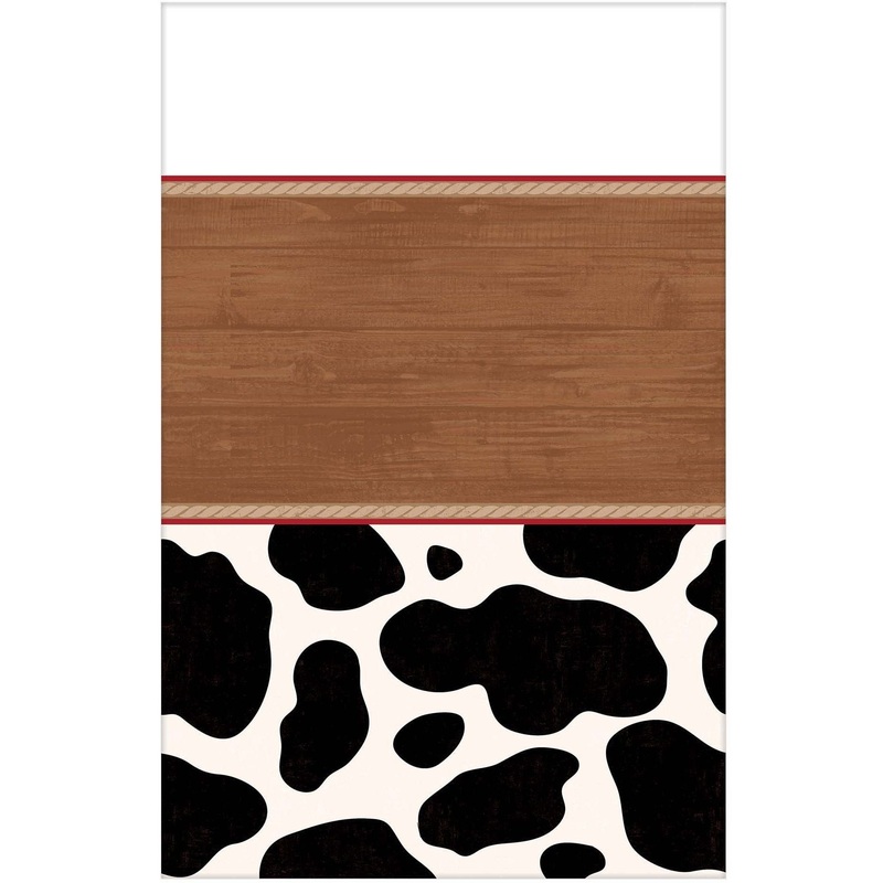 Yeehaw Plastic Table Cover