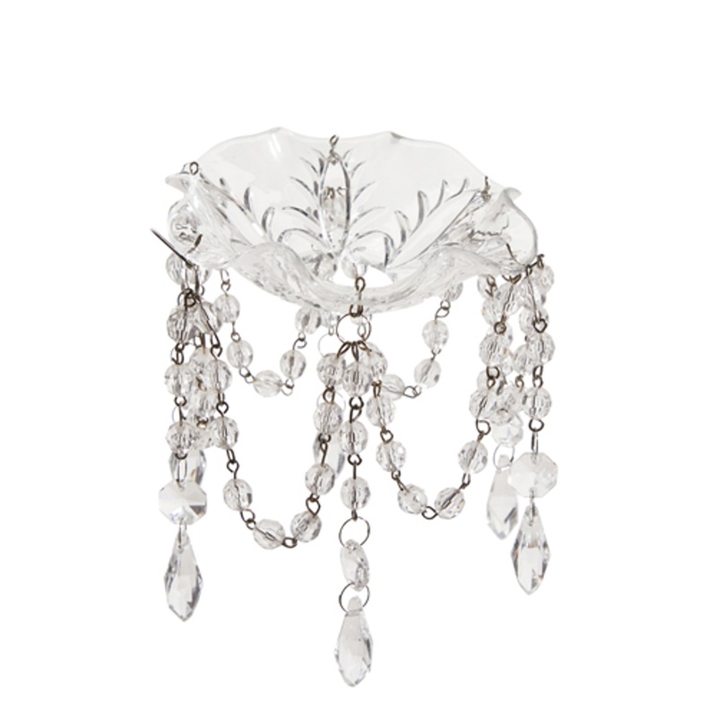 Crystal Look Bobeche 4″