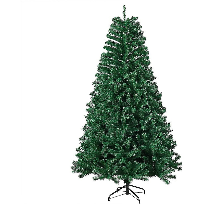 Traditional Christmas Tree 6FT – Artificial Pine Tree With 850 Branches & Metal Stand