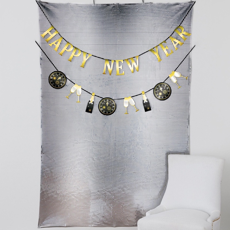 Mirror Fabric Backdrop Set