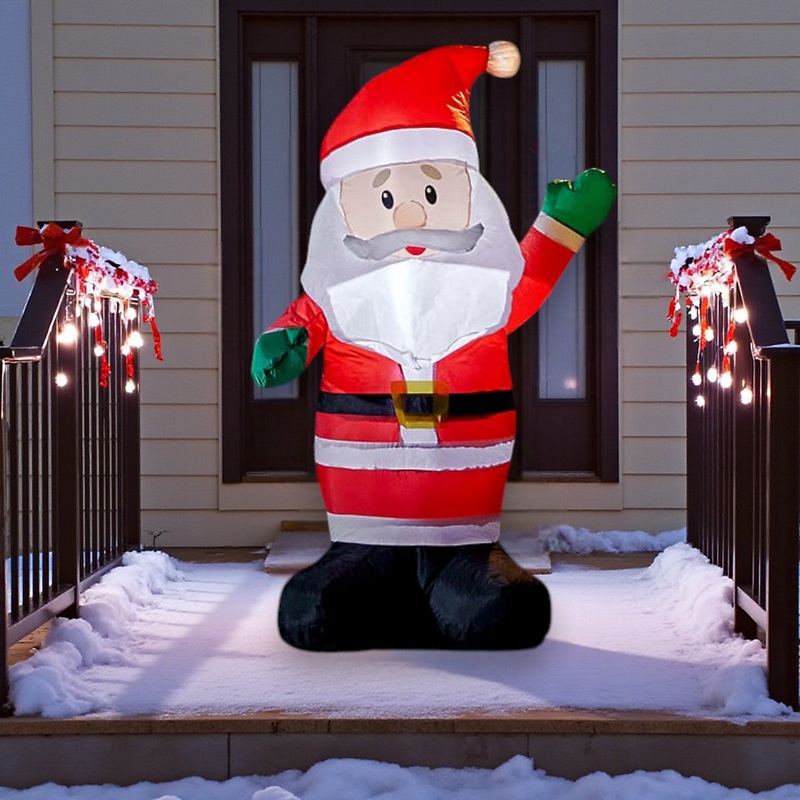 4ft Self Inflatable Christmas Santa Claus