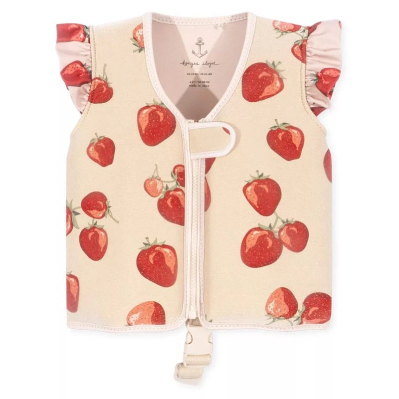 Avery Swim Vest, Fragola Print – 3 Size Options