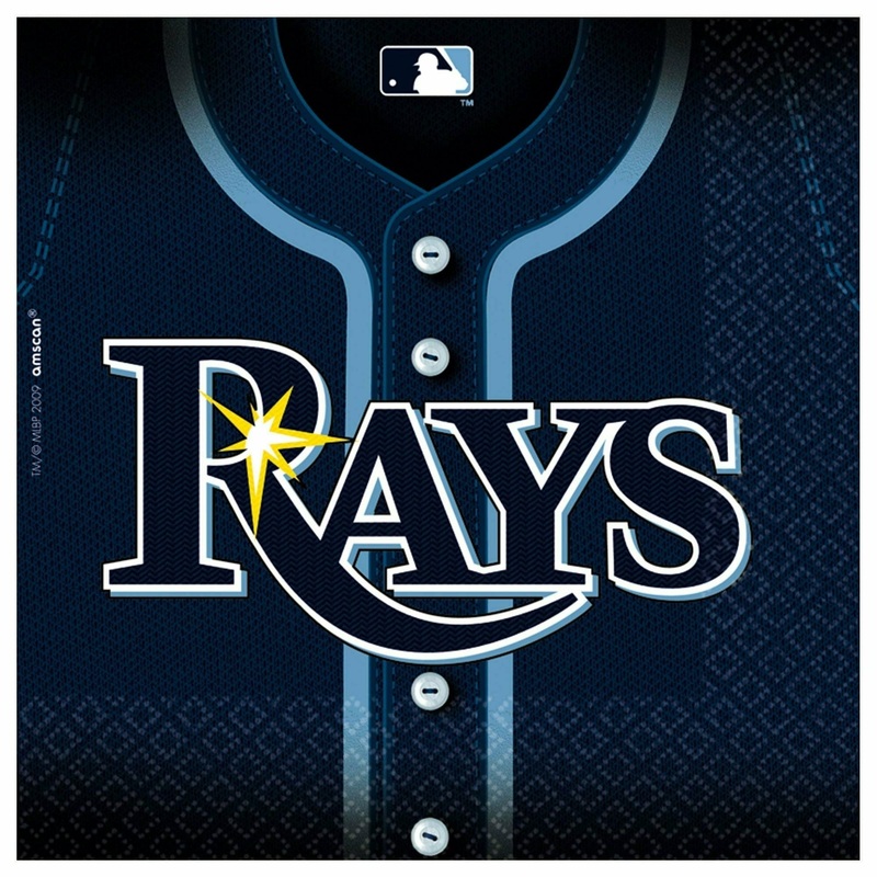 Tampa Bay Rays Luncheon Napkins