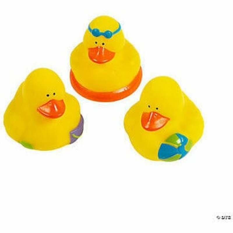 Beach Rubber Duckies