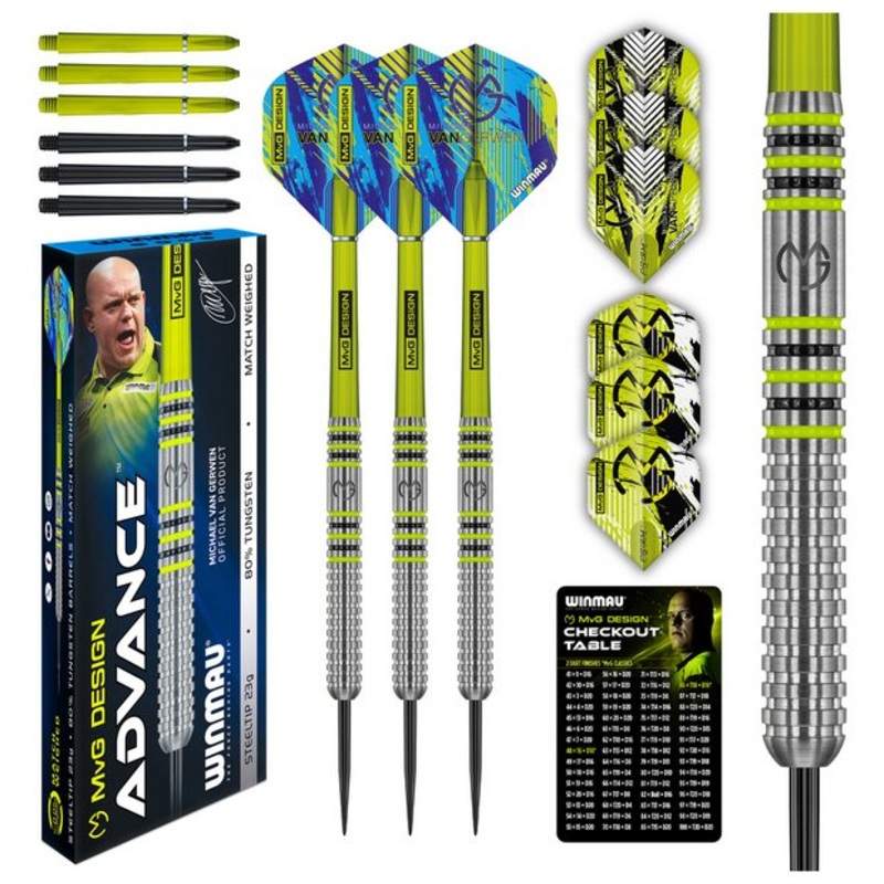 Winmau Michael van Gerwen MvG Advance 23g Tungsten Darts
