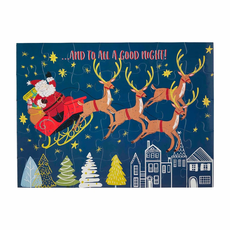 “And to All a Goodnight” Floor Puzzle