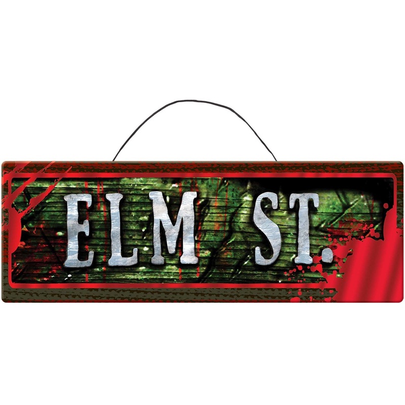 A Nightmare on Elm Street MDF Sign
