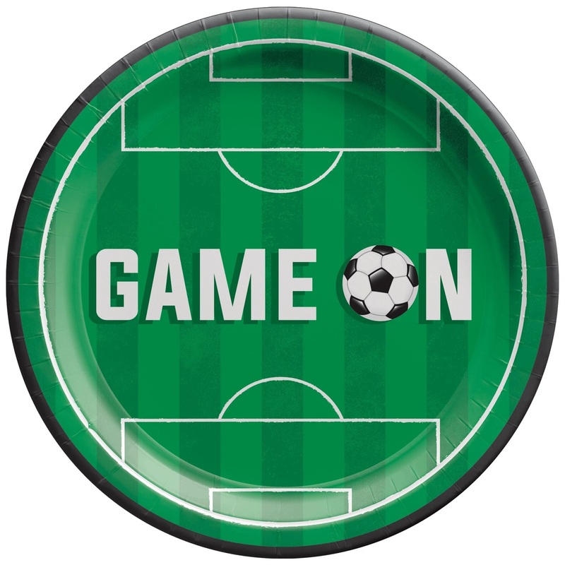 Corner Kick 7″ Round Plates