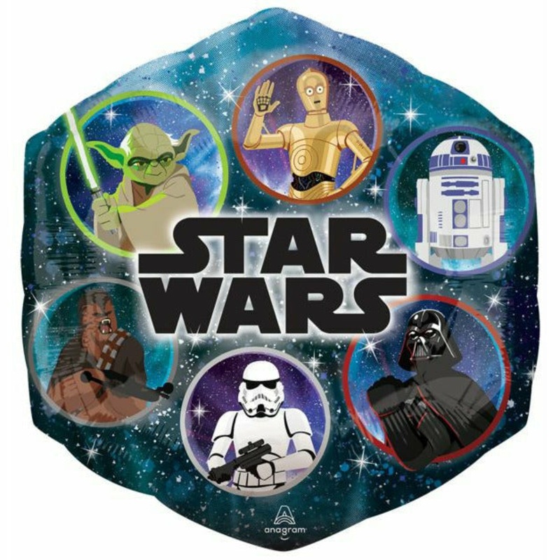 Star Wars Galaxy Group Foil Balloon 23″