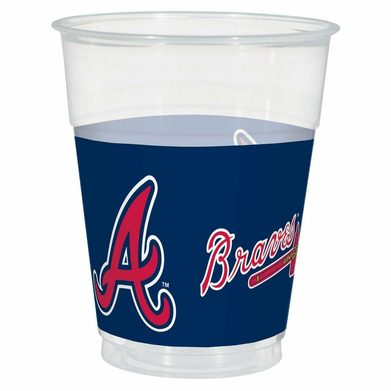 Atlanta Braves Plastic Cups