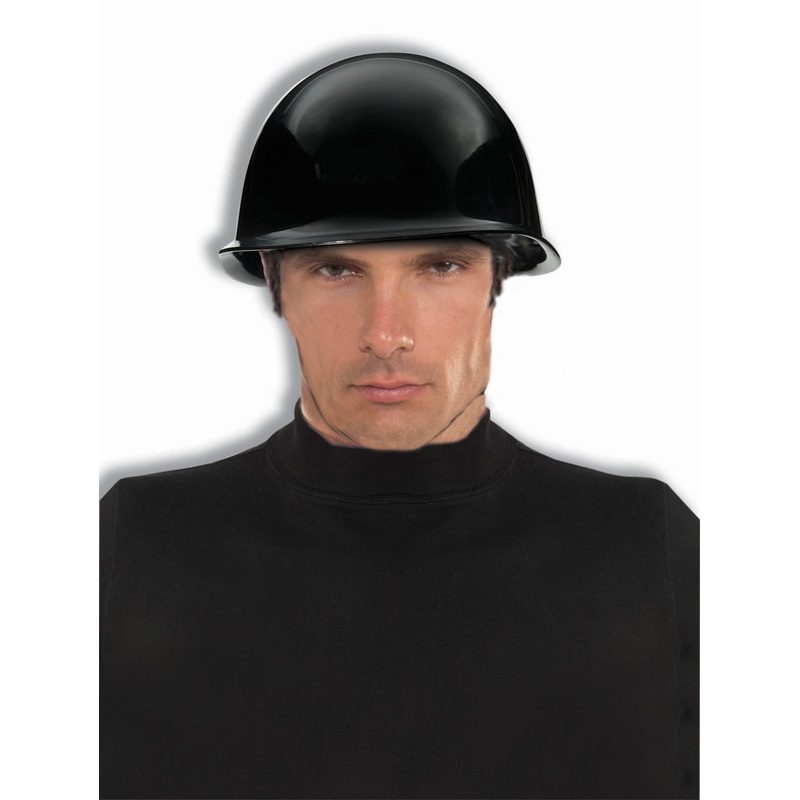 BAD BIKER HELMET-BLACK