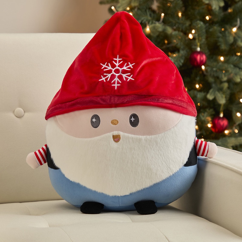 Santa Plush toy – Red & Blue