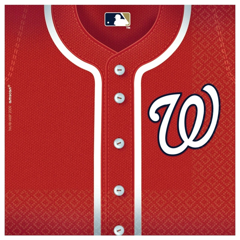 Washington Nationals Luncheon Napkins