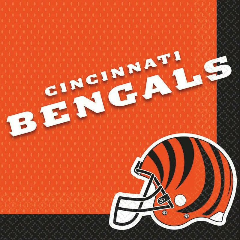 Cincinnati Bengals Lunch Napkins 16ct