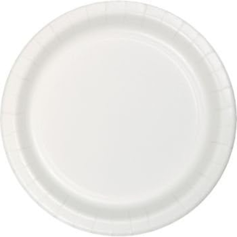 10″ Paper Plate- White