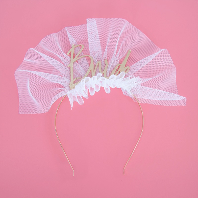 “Bride” Metal Headband – 2 Color Options