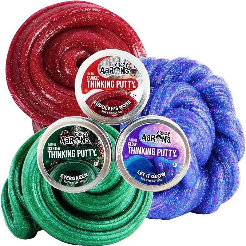 Christmas Mini Hypercolor Thinking Putty – 3 Options
