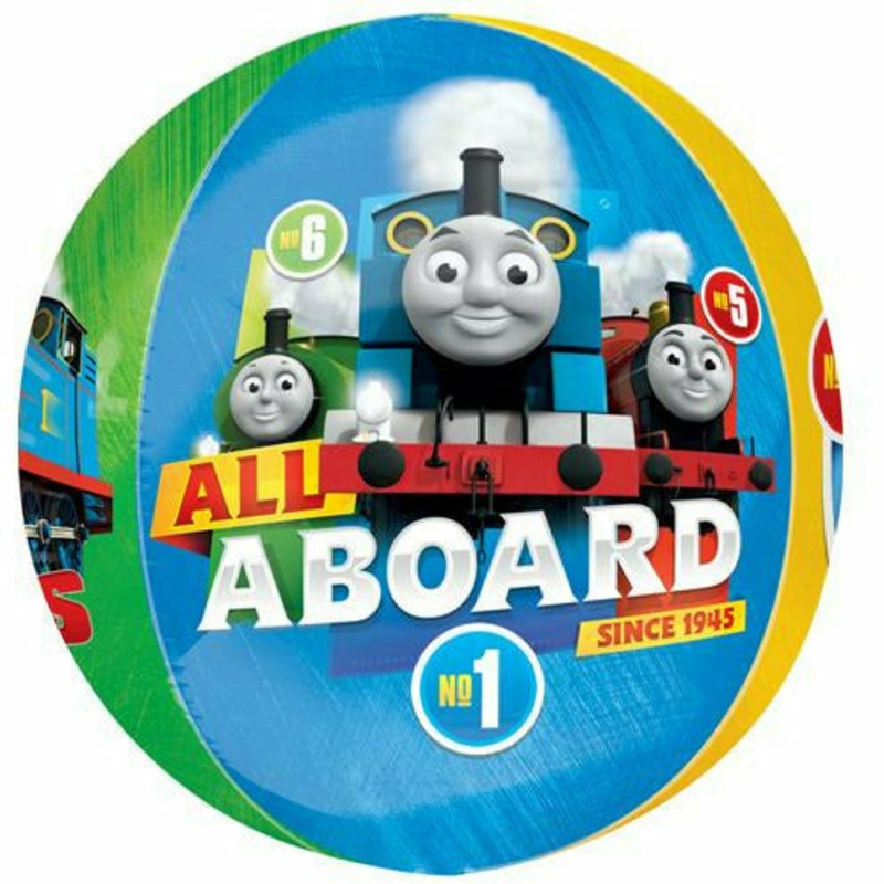 097 Thomas & Friends All Aboard Orbz 16″ Mylar Balloon